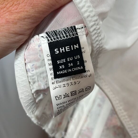 Shein Floral Print Cami Top Bustier Corset. Size XS. - Picture 8 of 9